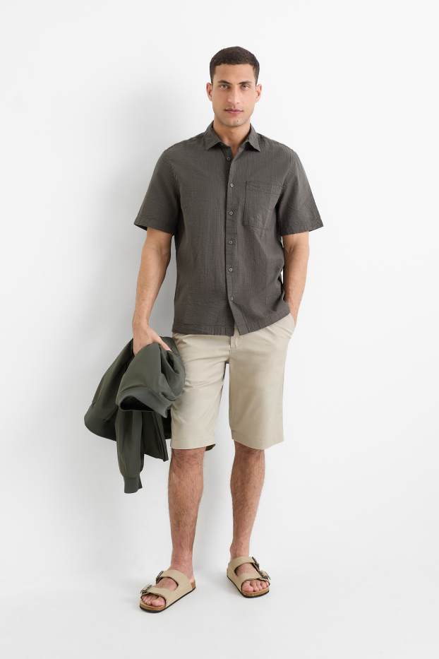 Herren - Shorts - taupe