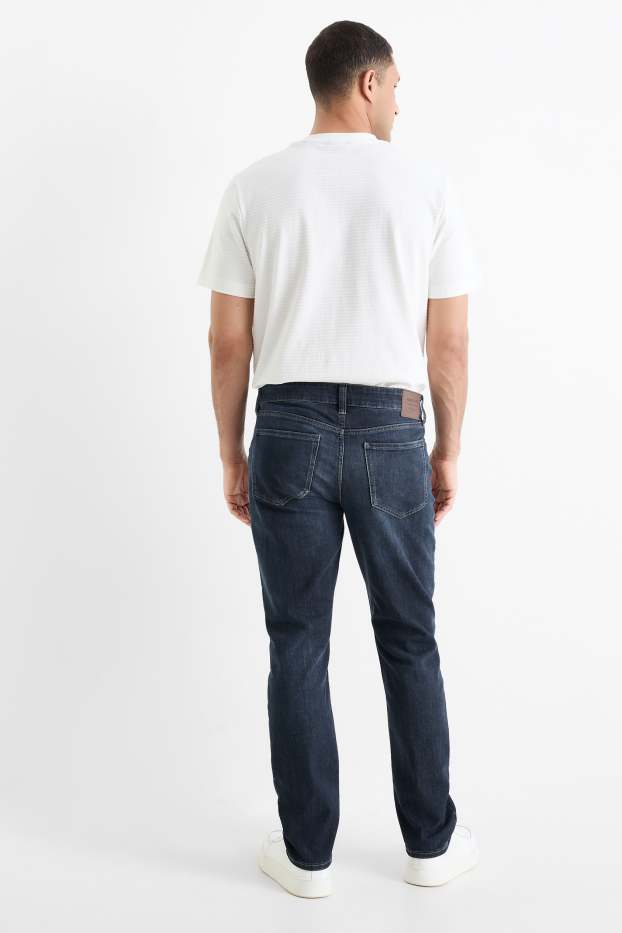 Men - Slim jeans - LYCRA® - denim-dark blue