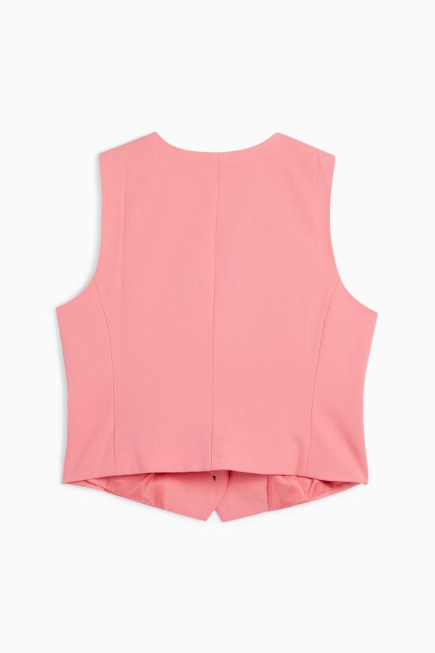 Donna - Gilet business - regular fit - rosa melange
