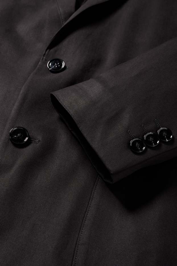 Herren - Baukasten-Sakko - Oversized - schwarz