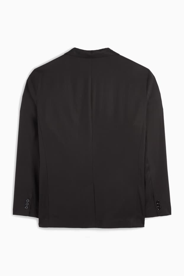 Herren - Baukasten-Sakko - Oversized - schwarz