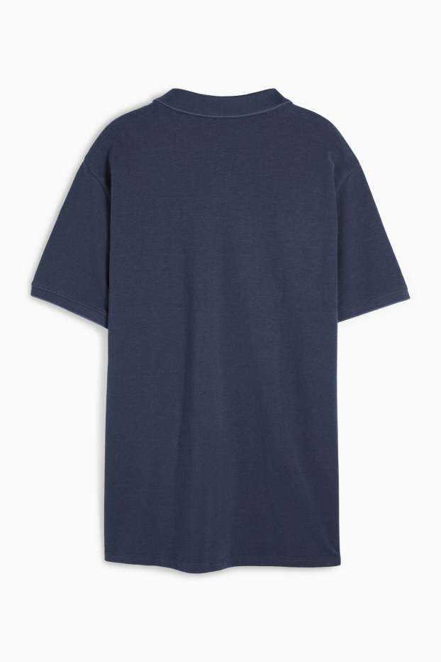 Men - Polo shirt - blue