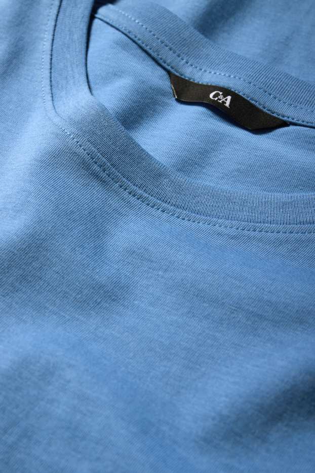 Hommes - T-shirt - regular fit - bleu