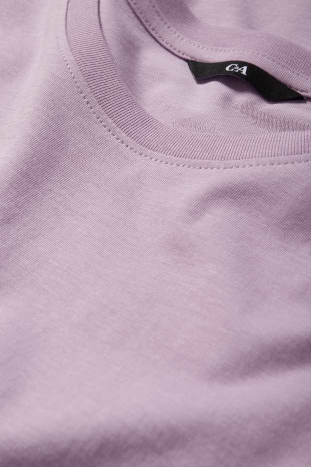 Herren - T-Shirt - Regular Fit - hellviolett