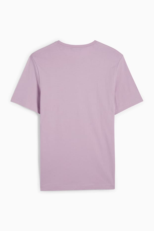 Herren - T-Shirt - Regular Fit - hellviolett
