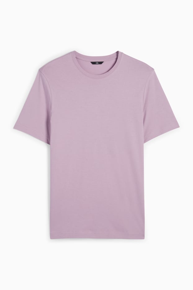 Herren - T-Shirt - Regular Fit - hellviolett