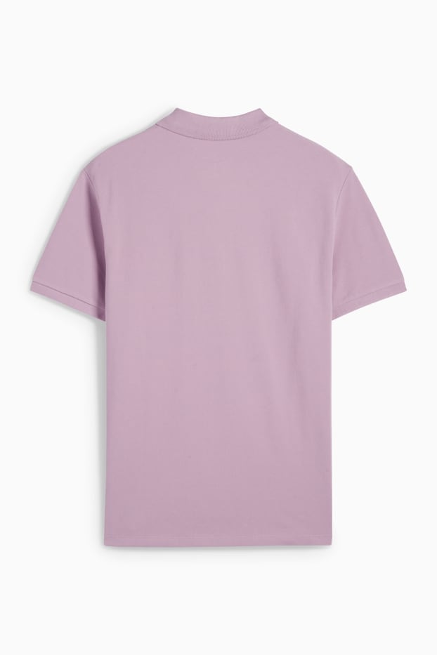 Herren - Poloshirt - hellviolett