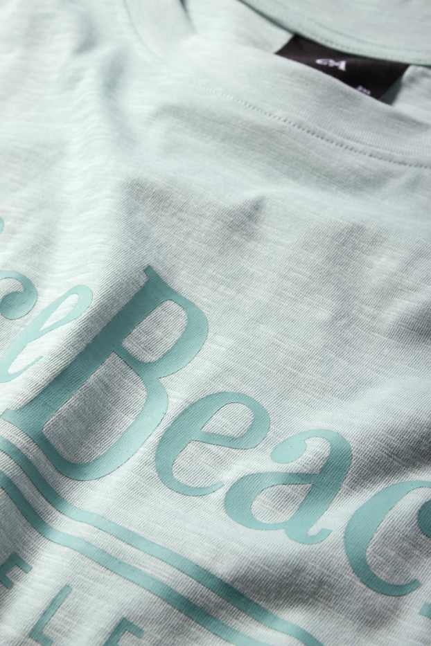 Home - Samarreta de mànigues curtes - regular fit - verd clar