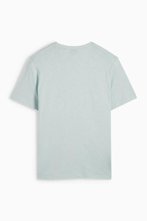 Home - Samarreta de mànigues curtes - regular fit - verd clar