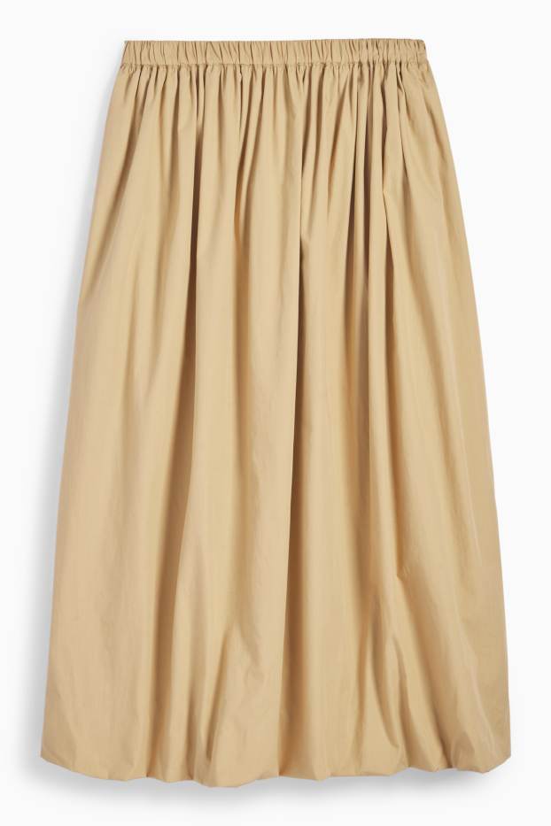 Dames - Ballonrok - beige
