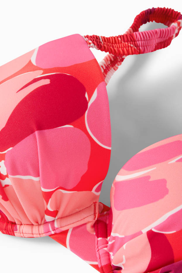 Femmes - Haut de bikini avec armatures - ampliforme - LYCRA® XTRA LIFE™ - rouge