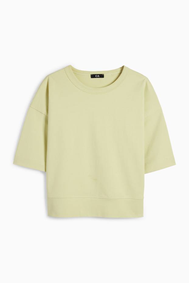 Femmes - T-shirt - vert clair