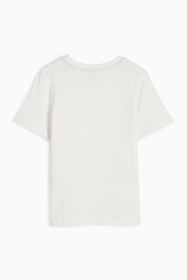 Children Boys - Dinosaur - short sleeve T-shirt - cremewhite