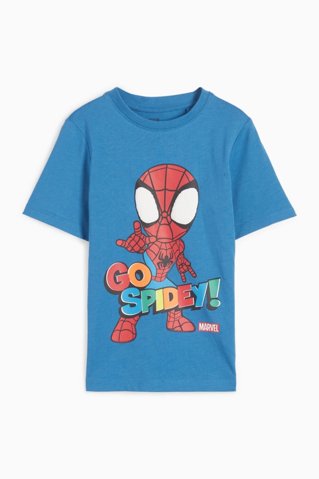 Kinderen: jongens - Spidey and Friends - T-shirt - blauw