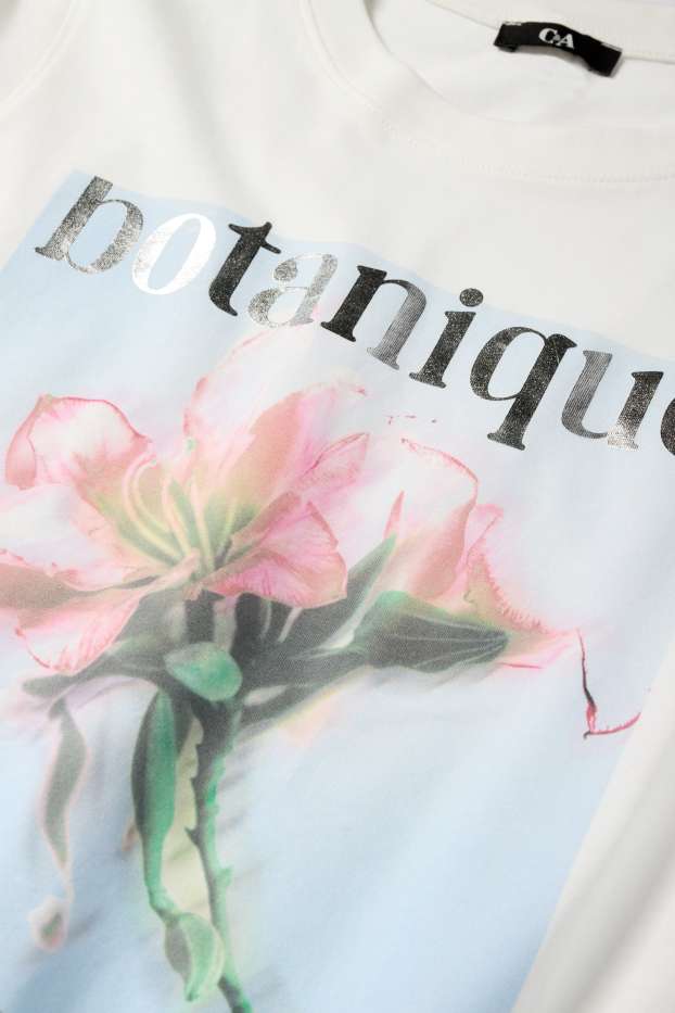 Donna - T-shirt - regular fit - bianco