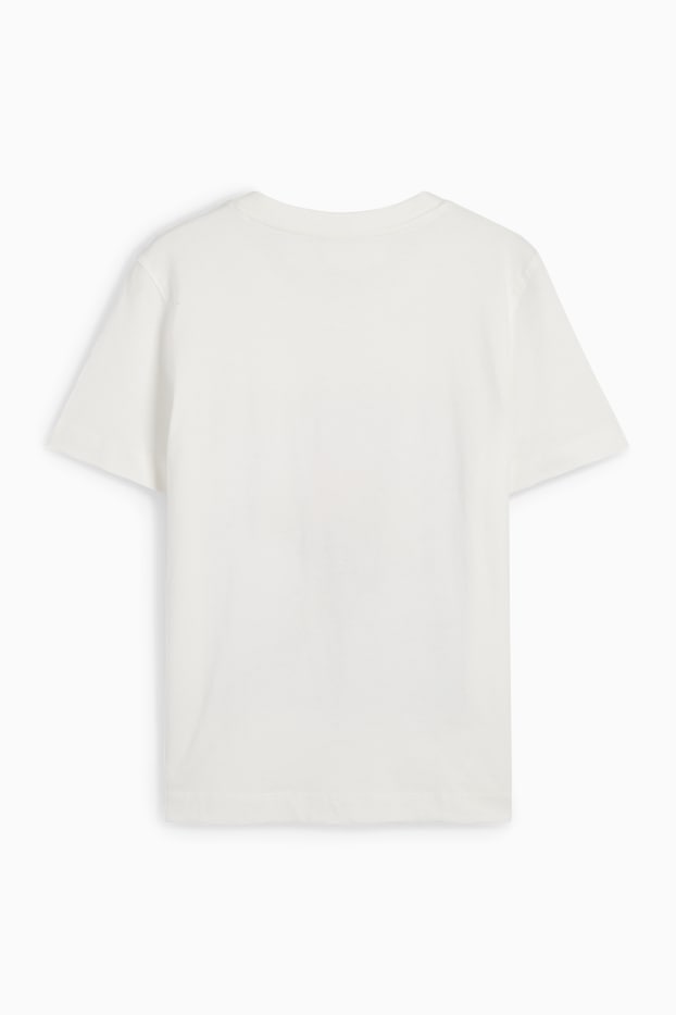 Donna - T-shirt - regular fit - bianco