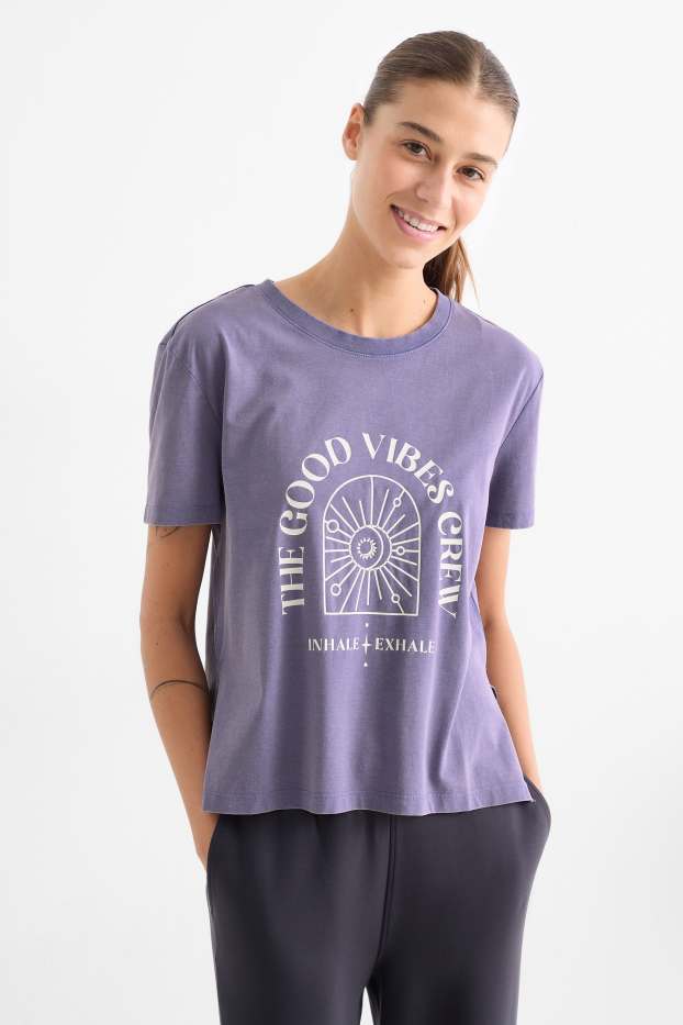 Women - Technical top - light violet