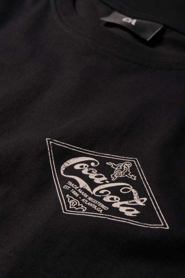 Men - T-shirt - regular fit - Coca-Cola - black