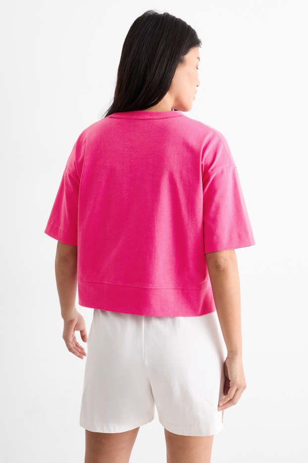 Femmes - T-shirt - rose