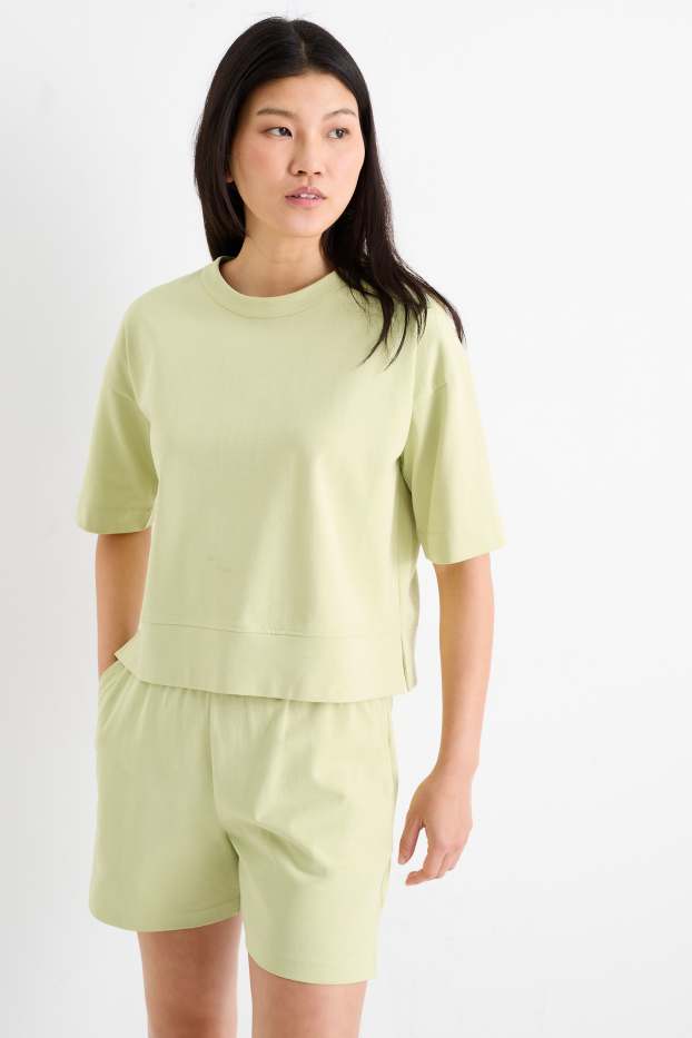 Femmes - T-shirt - vert clair