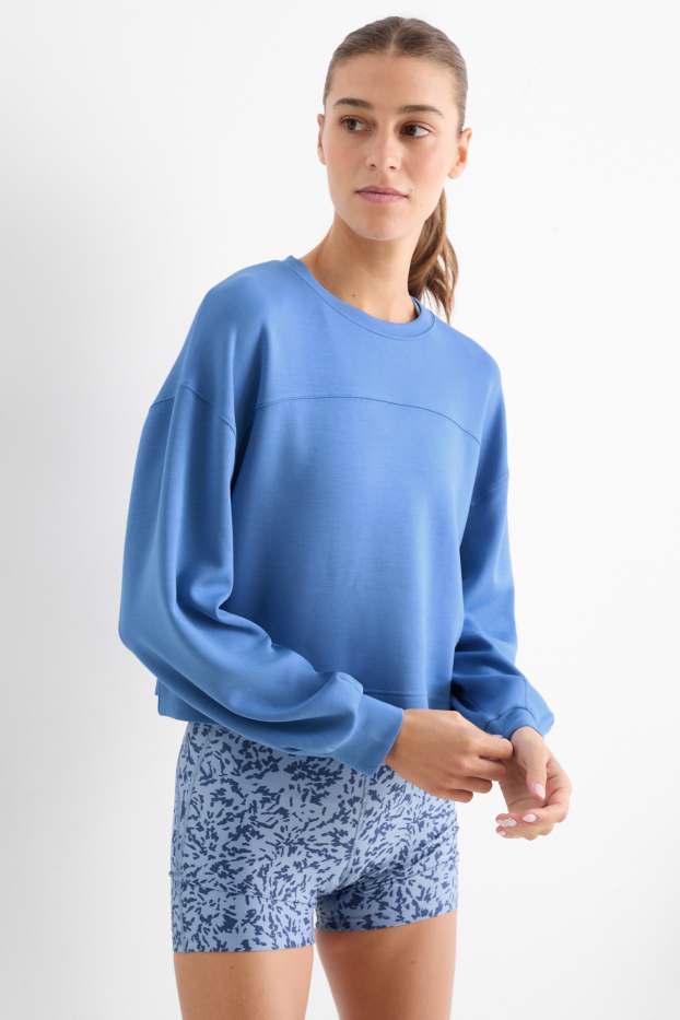 Damen - Sport-Sweatshirt - blau