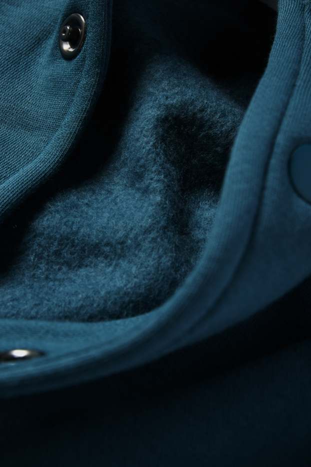 Bambini - Minecraft - giacca college - blu