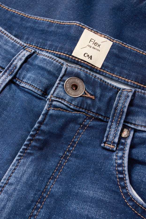 Hommes - Straight jean - Flex jog denim - LYCRA® - jean bleu foncé