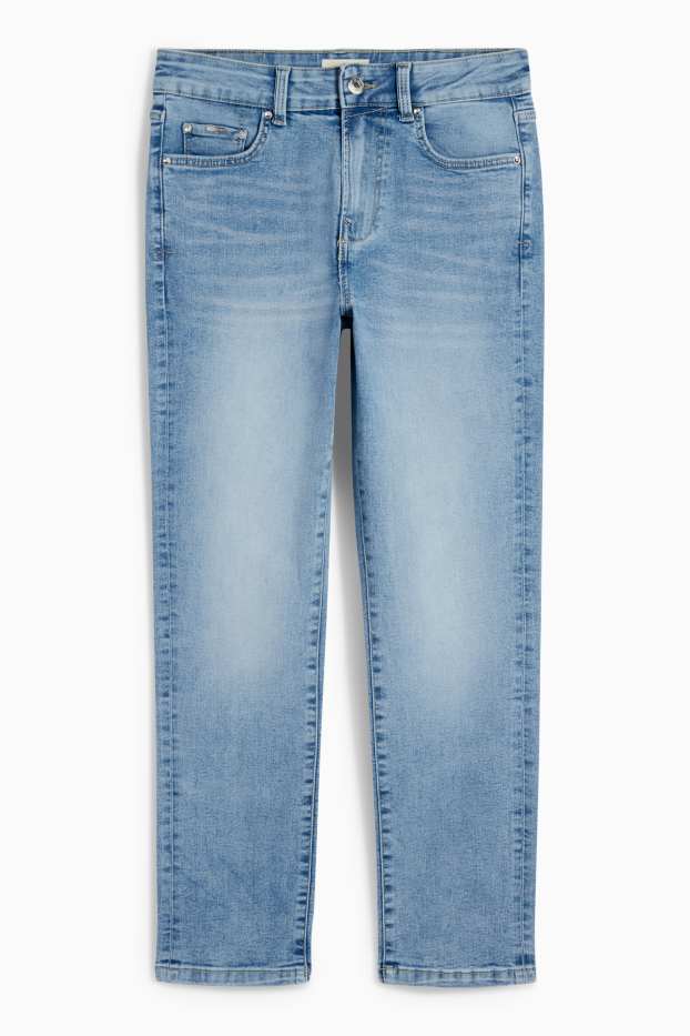 Donna - Slim jeans - vita media - jeans azzurro