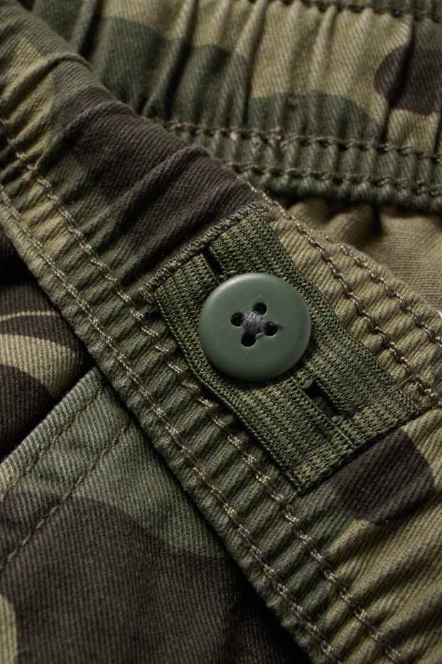 Enfants garçons - Short cargo - à motif - camouflage