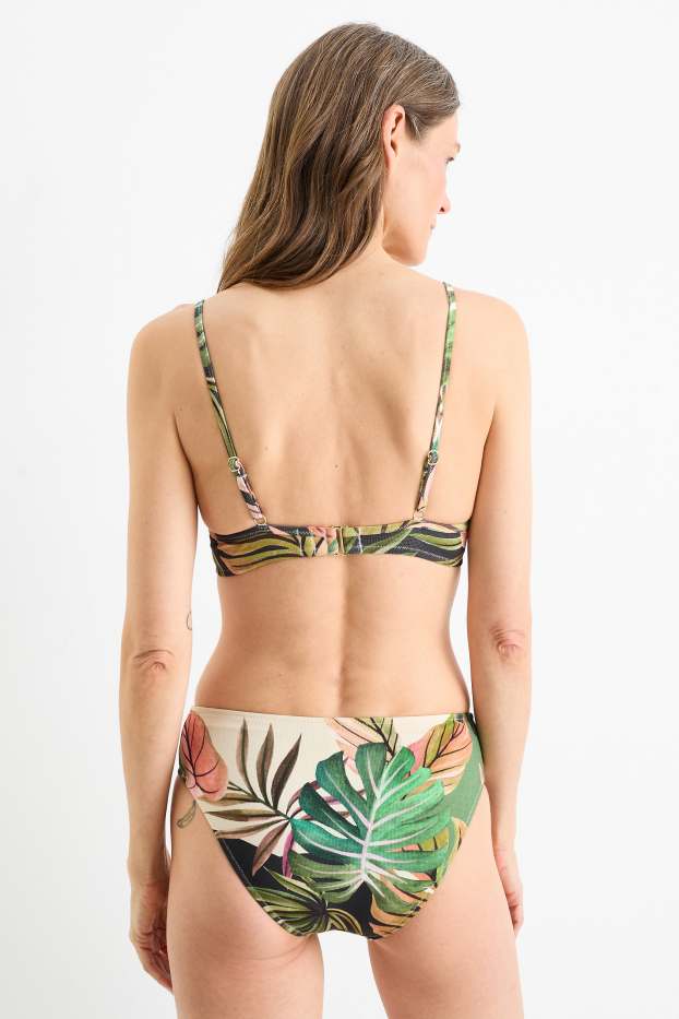 Damen - Bikini-Top mit Bügel - wattiert - LYCRA® XTRA LIFE™ - grün