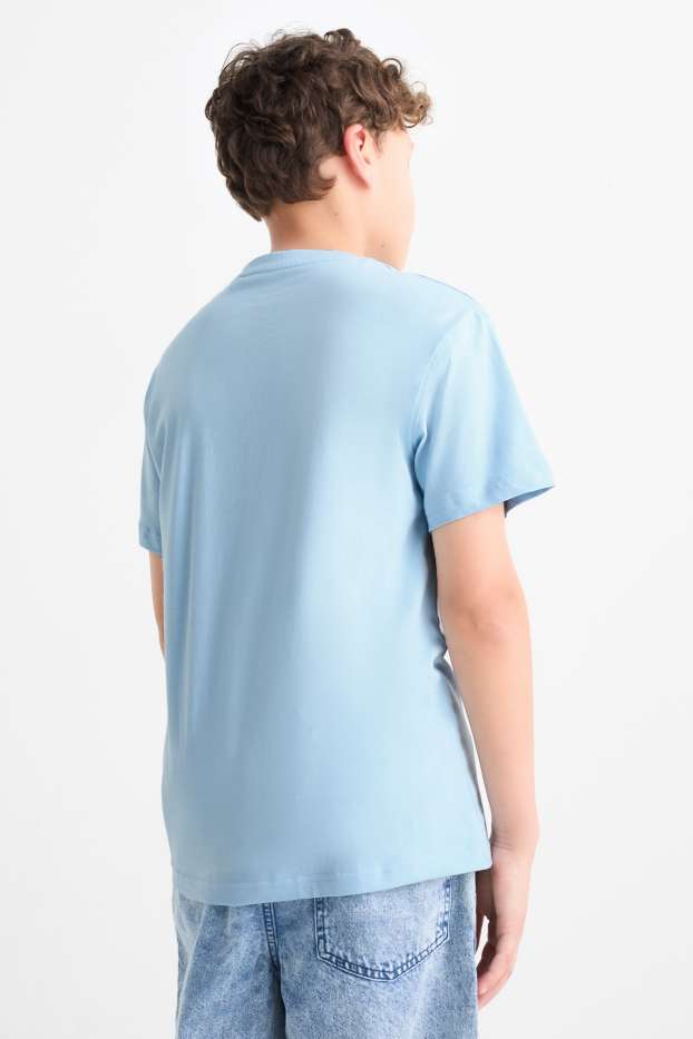 Kinderen: jongens - Set van 2 - Minecraft - T-shirt - zwart