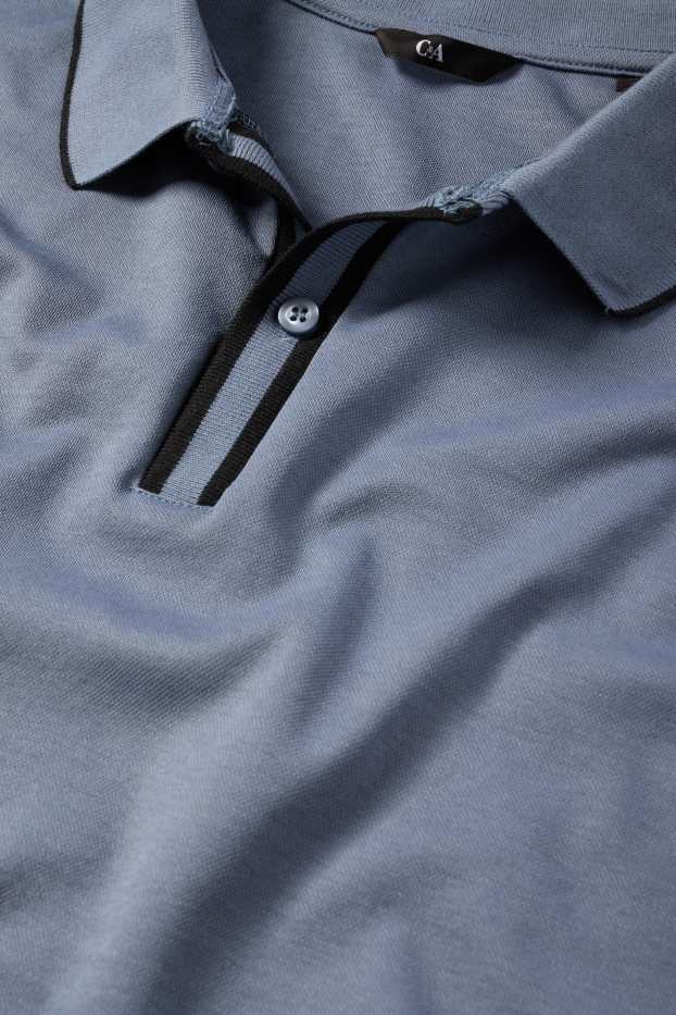 Pánské - Polokošile - modrá