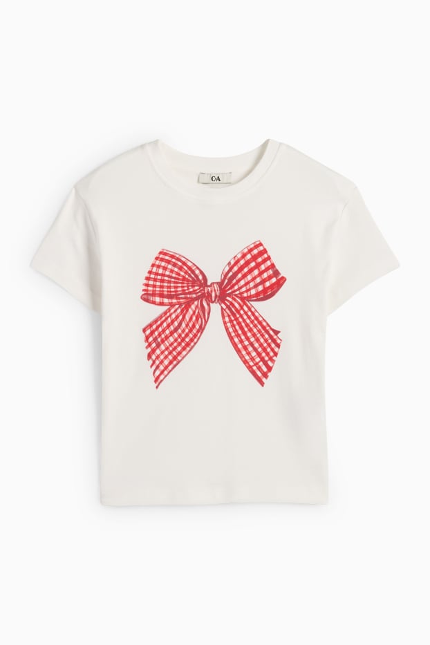 Femmes - T-shirt - blanc