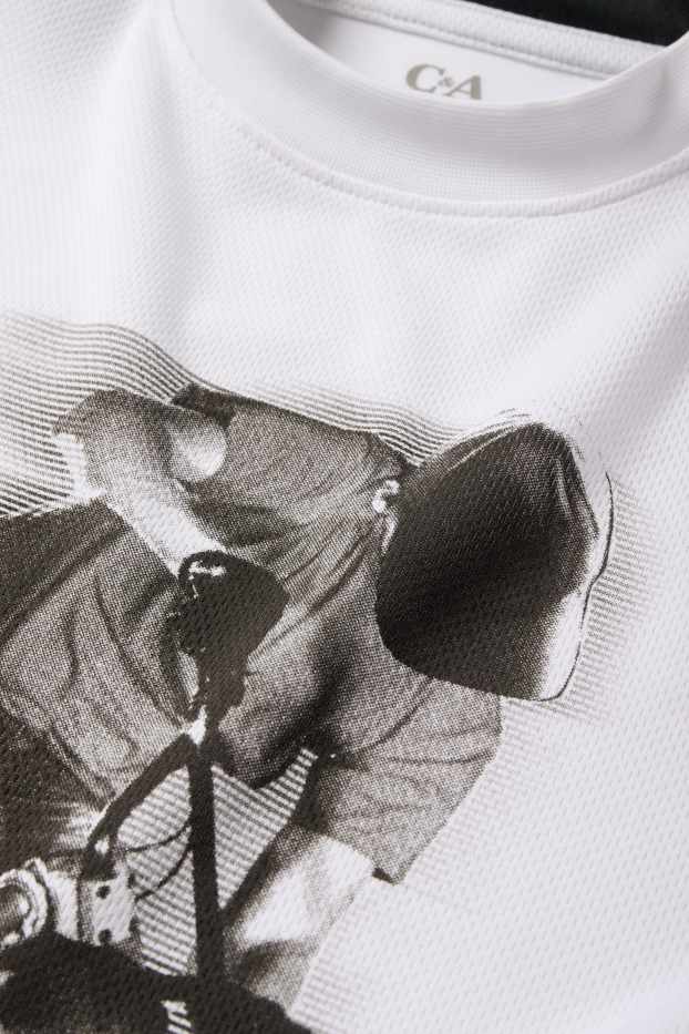 Bambini - T-shirt sportiva - BMX - bianco crema