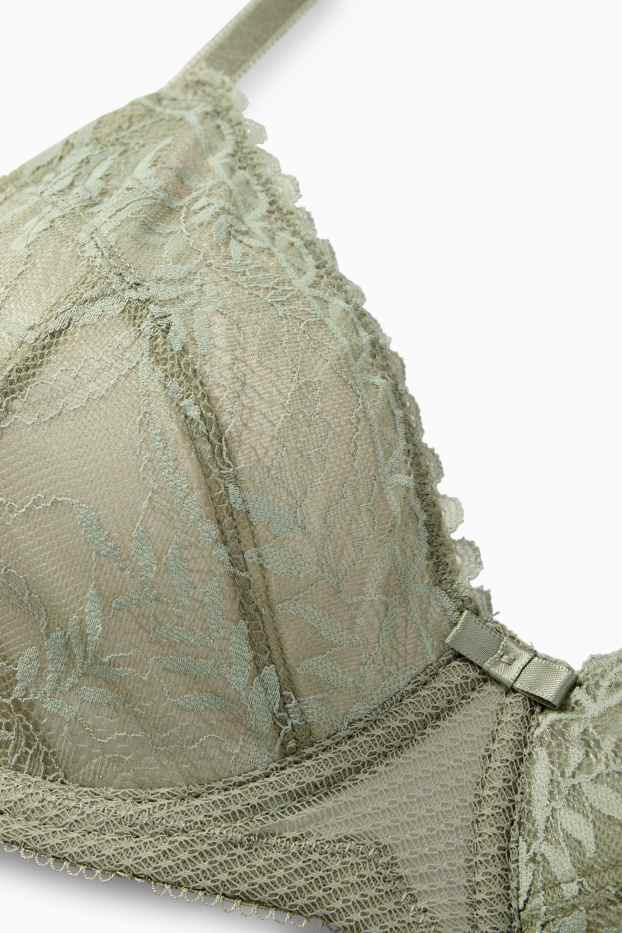 Donna - Reggiseno con ferretti - verde
