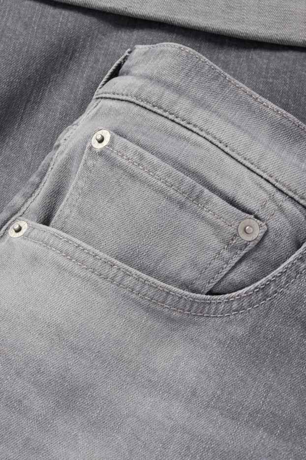 Herren - Jeans-Shorts - helljeansgrau
