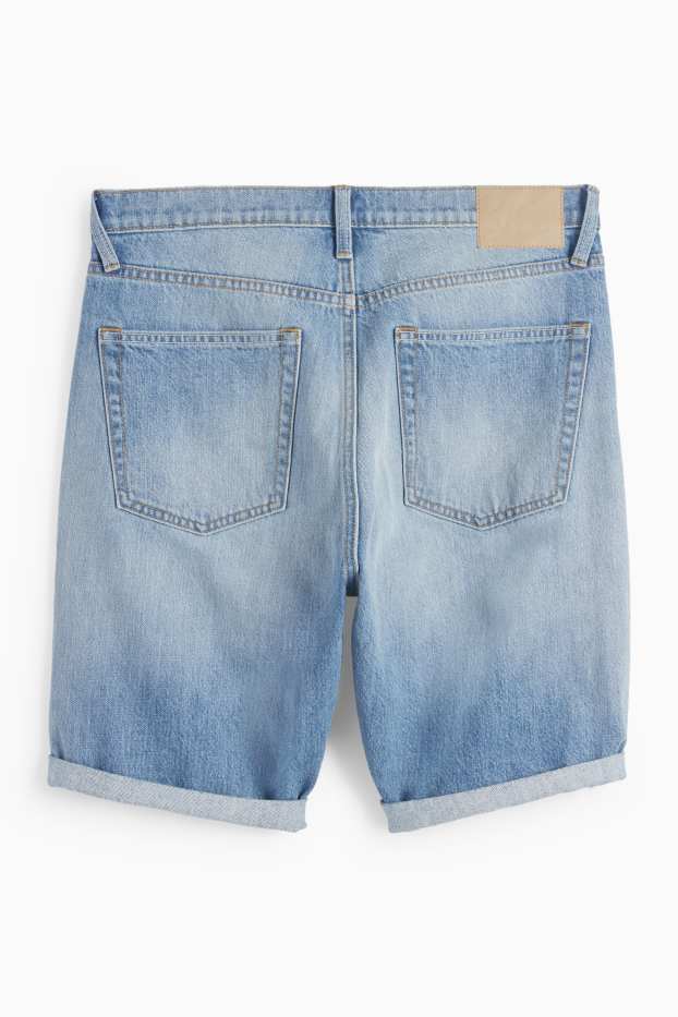 Hommes - Short en jean - jean bleu clair