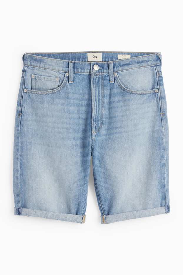 Hommes - Short en jean - jean bleu clair
