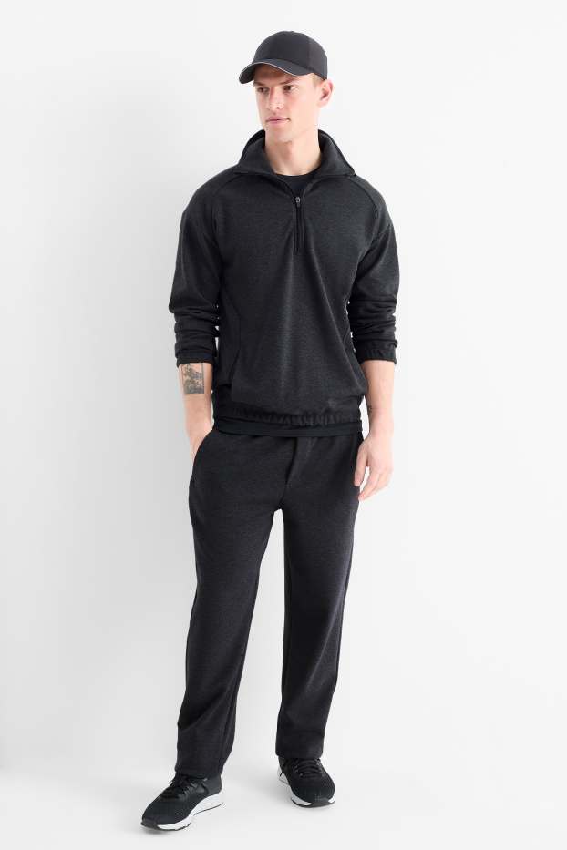 Uomo - Pantaloni sportivi tecnici - grigio scuro