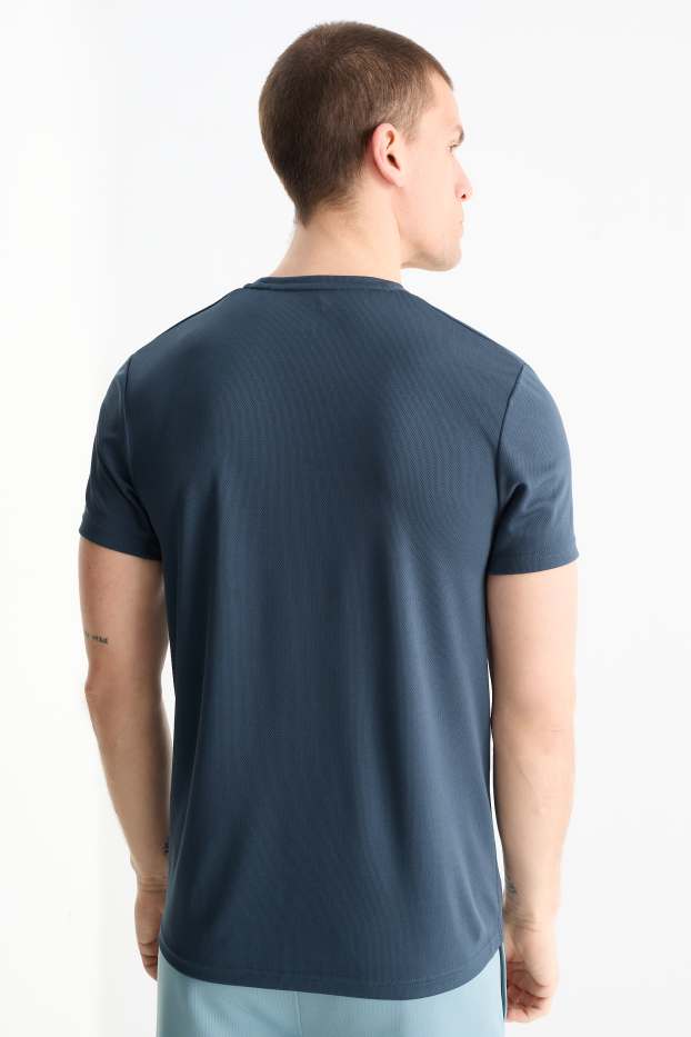 Hommes - Haut de sport - regular fit - bleu foncé