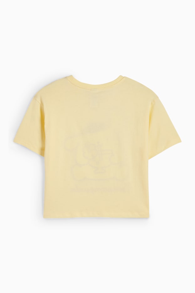 Enfants filles - Pompompurin - T-shirt - jaune