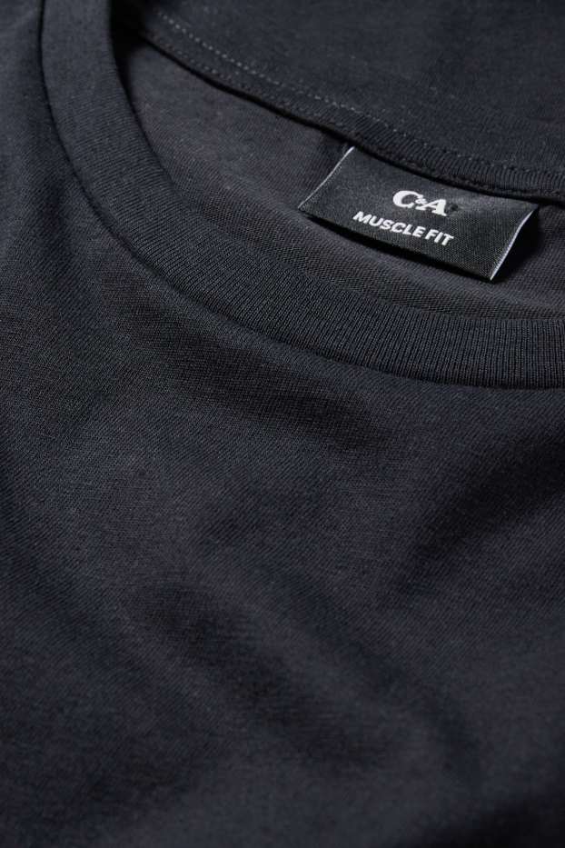 Uomo - T-shirt - nero