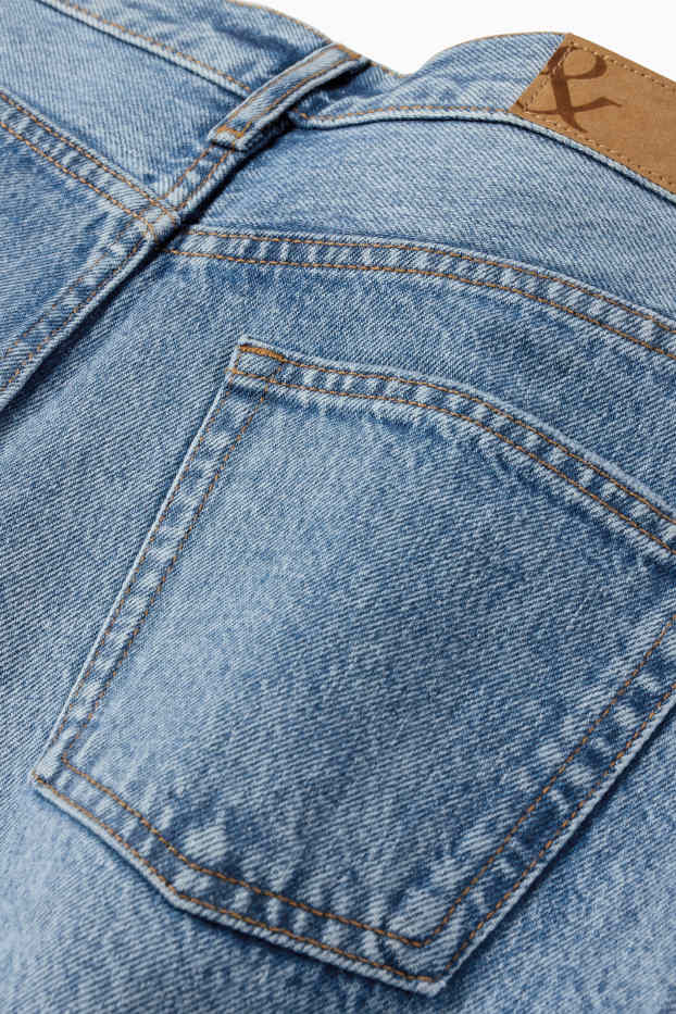 Femmes - Short en jean - mid-waist - jean bleu