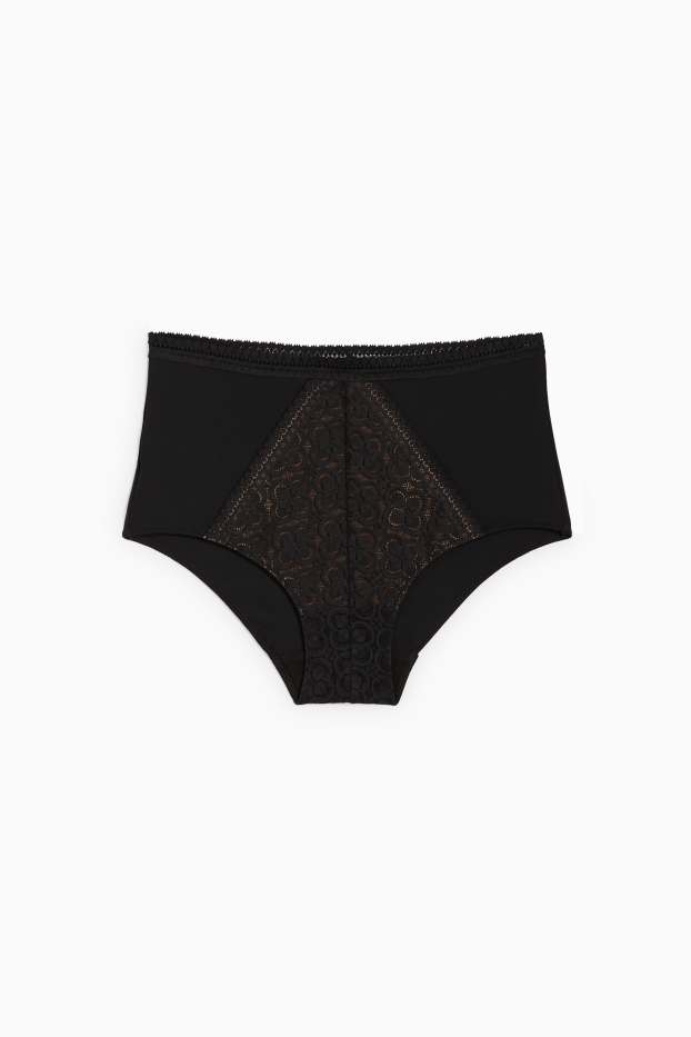 Damen - Slip - schwarz