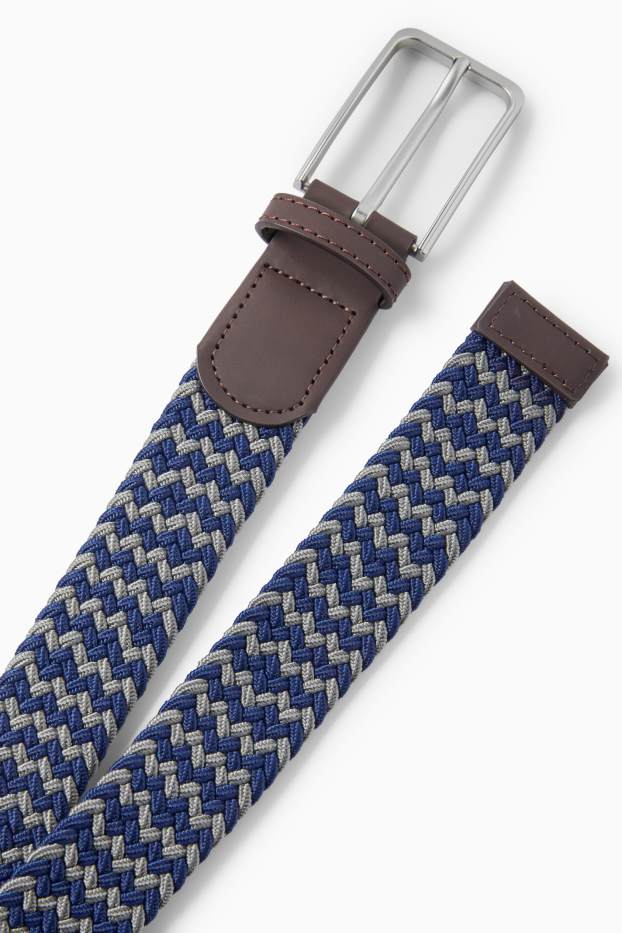 Uomo - Cintura - blu scuro