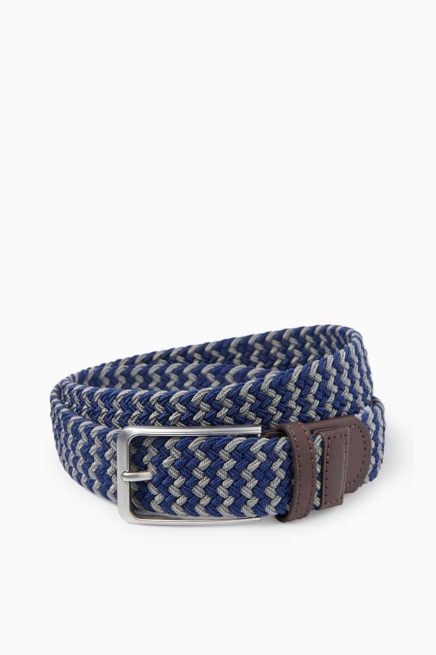 Uomo - Cintura - blu scuro