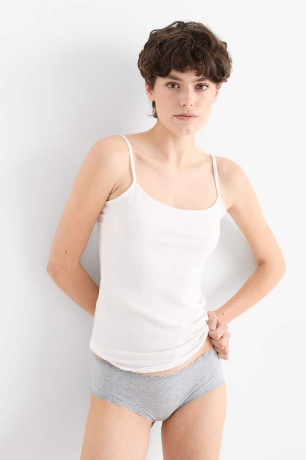 Femei - Multipack 4 perechi - chiloți hipster - gri