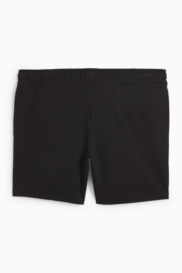 Heren - Sweatshorts - zwart