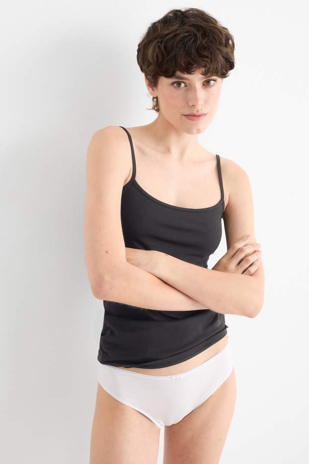 Femmes - Lot de 4 - culottes - rose foncé