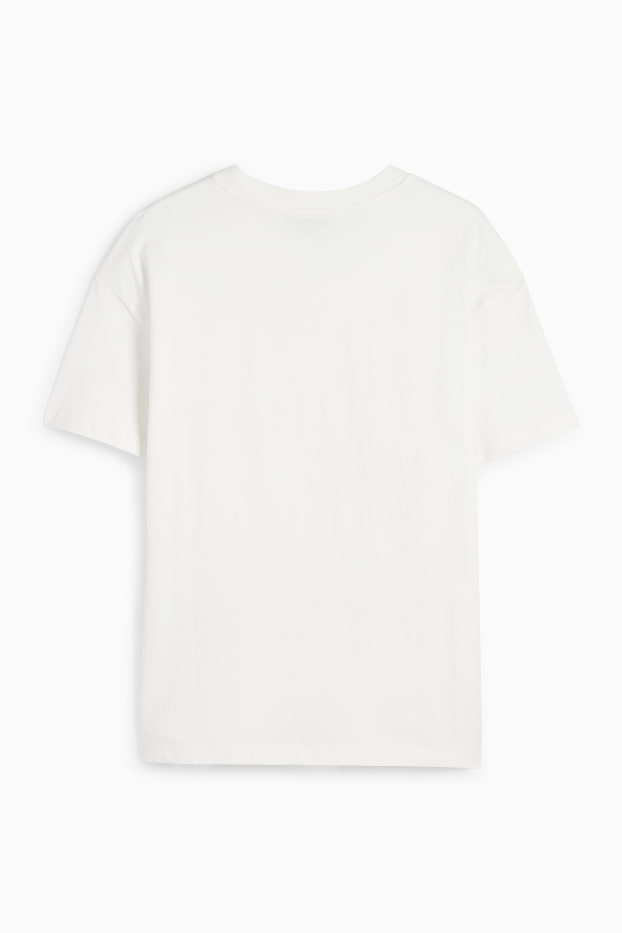 Donna - T-shirt - oversize - bianco
